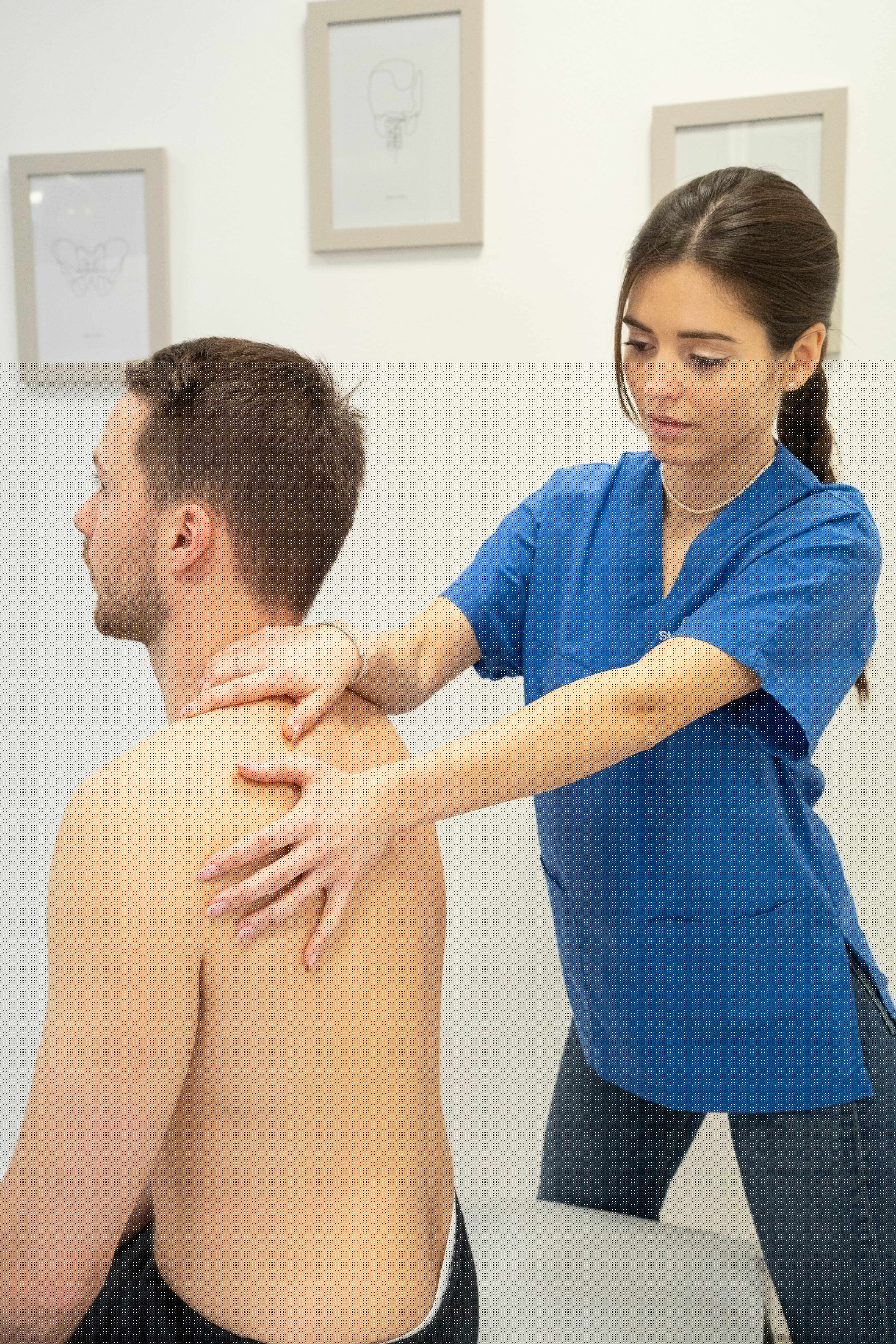 Trattamento manuale osteopatico
